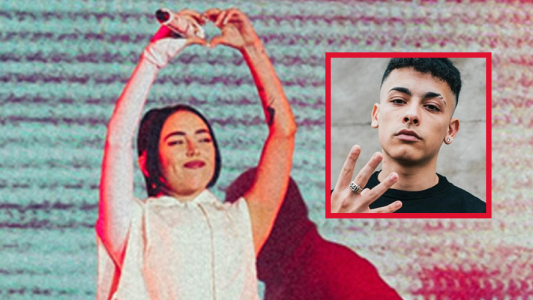 Nicki Nicole habló de su ex novio Trueno en uno de sus shows