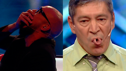 Abel Pintos lloró de la risa con los mejores sonidos de animales y pajaritos