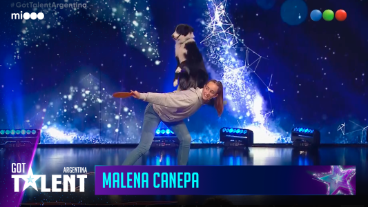 Malena Canepa - Adiestradora de perros de 15 años