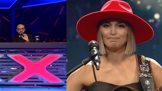 "No pude", le ganaron los nervios y no continuó con su presentación