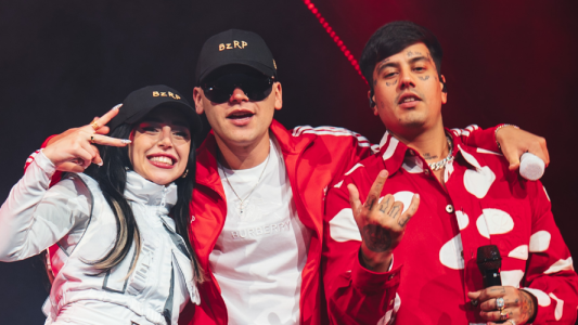 Bizarrap, Duki, Wos y Emilia cantaron en el cuarto show de Nicki Nicole en el Movistar Arena