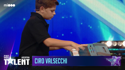 Ciro Valsecchi de 12 anos