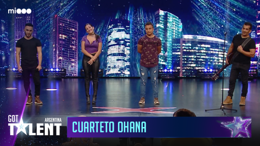 Cuarteto Ohana - Grupo musical | Audiciones | Got Talent Argentina 2023
