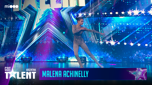 Malena Achinelly de 14 años - Baile