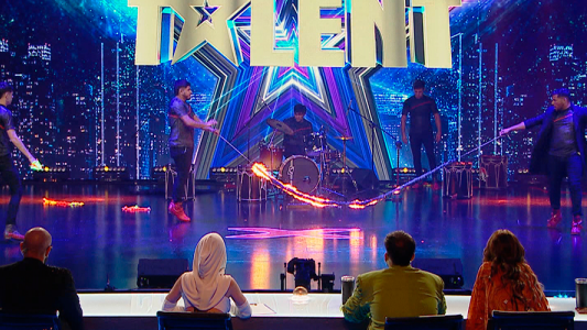 Prendieron fuego una soga y al jurado no le gustó