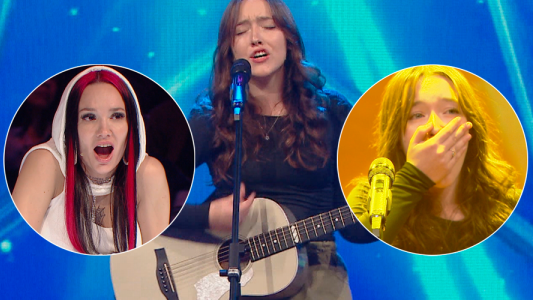 Chloe cantó, no recibió devoluciones y pasó a semifinales con el botón dorado