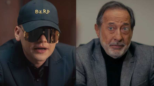 Bizarrap protagonizó un trailer de película con Guillermo Francella y anunció su nueva BZRP Music Sessions #57