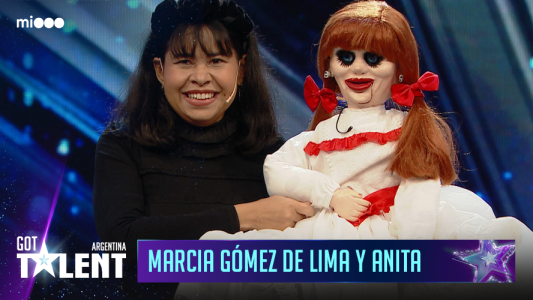 Marcia Gómez De Lima y Anita - Ventriloquista
