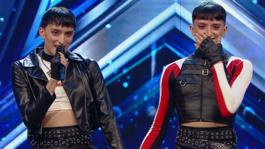 Se presentaron a Got Talent y cautivaron con su energía gemelar