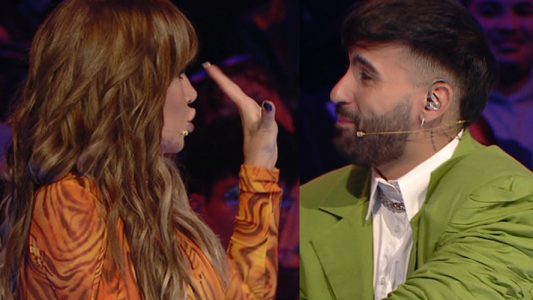 Flor Pena le paró el carro a Emir Abul Habla tranquilo que yo no termine