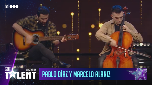Pablo Díaz y Marcelo Alaniz - Guitarra y violonchelo