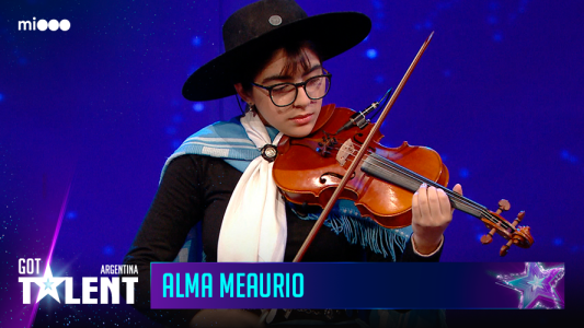 Alma Meaurio de 13 años - Violinista