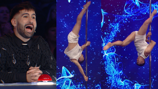 El participante que desafió la gravedad como si fuera un superhéroe