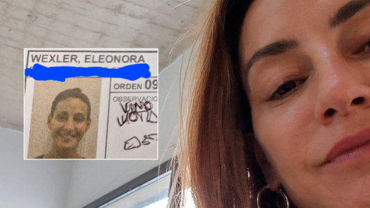 El drama de Eleonora Wexler yendo a votar en las Elecciones 2023: "No sé qué pensar"
