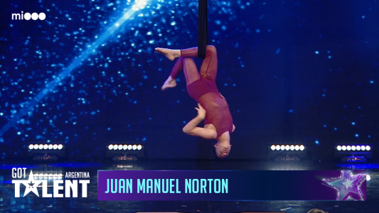 Juan Manuel Norton - Acrobacia en telas