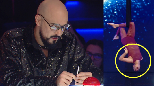 Abel Pintos tuvo un extrano suceso en Got Talent Argentina