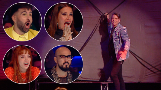 El jurado quedó tan shockeado con un mago que no tuvo otra opción que mandarlo a semifinales