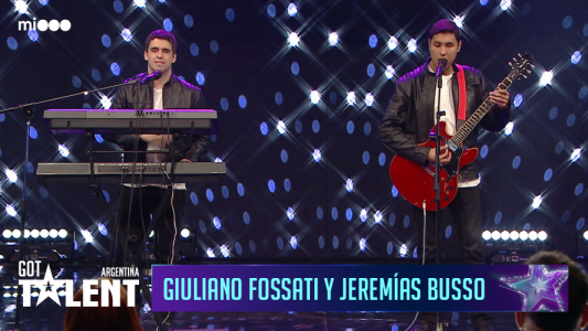Giuliano Fossati y Jeremias Busso - Cantantes
