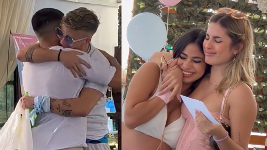 Julieta Poggio y Nacho Castañares serán los padrinos de las gemelas de Daniela Celis y Thiago Medina