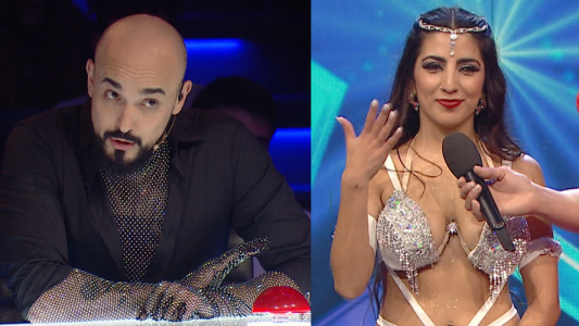 Abel Pintos hipnotizado con una participante: "Sos un fuego"