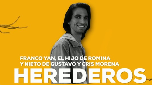 Herederos: Franco Yan, hijo de Romina Yan y nieto de Gustavo Yankelevich y Cris Morena
