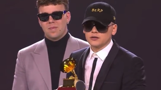 Bizarrap ganó el premio Latin Grammy a mejor canción urbana