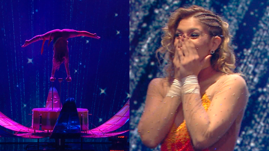 Guadalupe Yovanovich va patas para arriba rumbo a la final de Got Talent Argentina