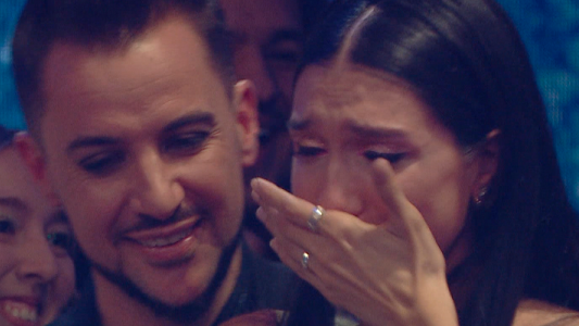 Un accidente con un taco no impidió que Carla y Julio pasen a la final de Got Talent Argentina