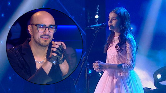 Abel Pintos volvió a emocionarse con la voz única de Fiorella Gerardi