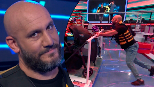 La jaula no tuvo piedad con un futuro papá que quiso ir por el carro de bebé