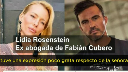 La ex abogada de Fabián Cubero se disculpó con Nicole Neumann por "una expresión poco grata" hacia ella