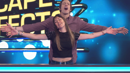 Iván de Pineda y Mariana revivieron la mítica escena de Titanic