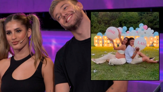 El regalo de Nacho Castañares y Juli Poggio para las gemelas de Daniela Celis y Thiago Medina