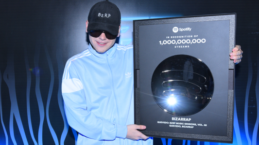 Bizarrap se consagró como el argentino más escuchado del mundo