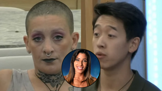 Martín subió a Catalina a la placa en medio de un tenso clima con Furia