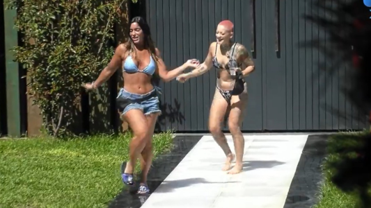 "LTA, Isabel": Cata y Juliana festejan desde temprano la salida de la "reina madre"