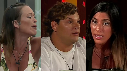 Catalina y Agostina terminaron insultando a Emmanuel tras un careo que no sirvió para nada