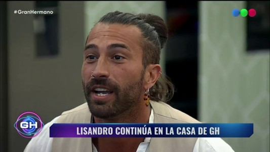 La sorpresa de Lisandro al ser el segundo salvado en la 5° gala de eliminación