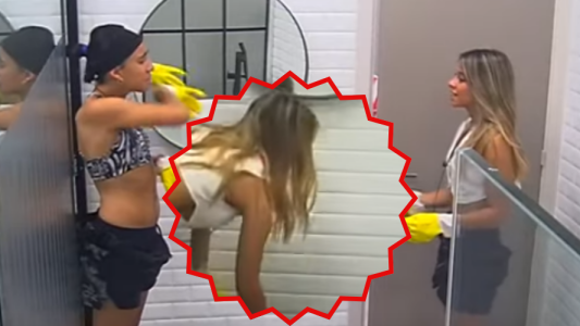 Con lagrimas y mucho asco: Zoe cumplio su promesa