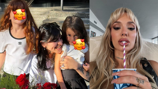 Las hijas de La Joaqui se reencontraron con Cazzu y su bebé Inti