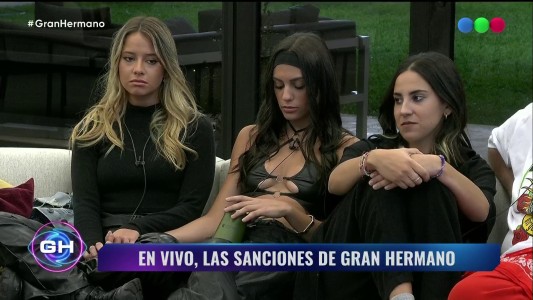Lucía, Rosina y Zoe van a placa por romper el aislamiento: "La próxima puede ser expulsión directa"