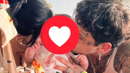 Cazzu y Nodal revelaron el rostro de su hija Inti: las tiernas fotografías