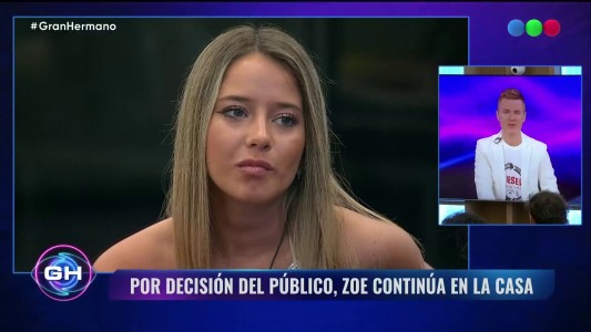 Zoe salió de placa: la reacción de Lucía