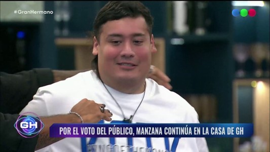 Manzana salió de placa y dejó la votación final entre Lucía, Furia y Lisandro
