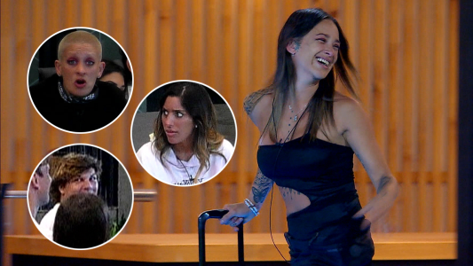 Así fue la tragicómica salida de Agostina, entre la frialdad de Furia y con Emmanuel cantando