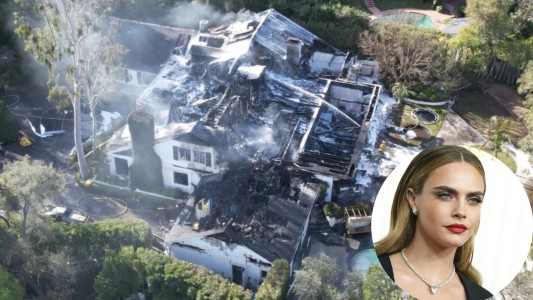 Cara Delevingne sufrió un feroz incendio en su casa de Los Ángeles e investigan las causas del fuego