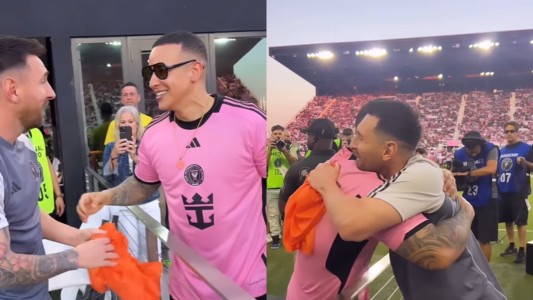 Encuentro de campeones: Lionel Messi recibió a Daddy Yankee en Miami