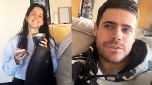 Gastón Soffritti y Cande Molfese se separaron pero siguen viviendo juntos