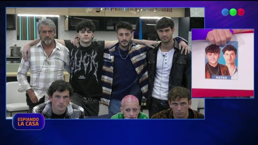 Mateo, amigo de Nicolás, fue eliminado por ser quien menos votos positivos recibió del público