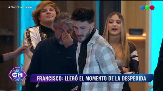 El llanto de Darío al despedirse de Francisco, el nuevo familiar eliminado de la casa